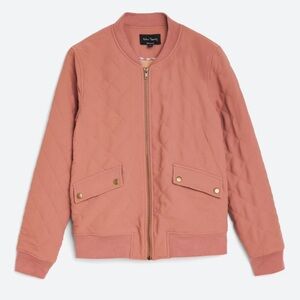 NWT XXL Eden Society Pink Quilted Bomber Jacket from Stitch Fix